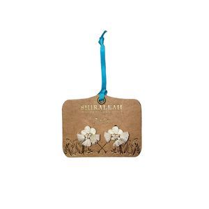 New Shiraleah Chicago Ivory Fleur Earrings